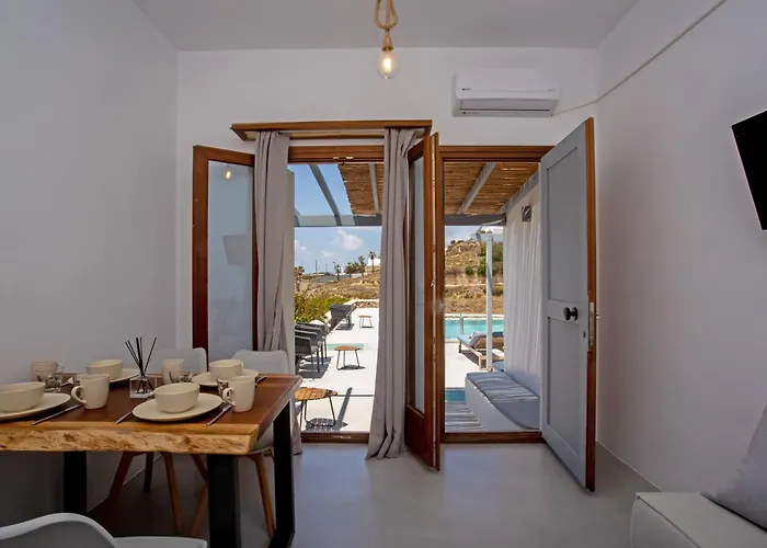 Aqua Breeze Seaview Pool Mykonos Apartment
