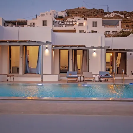 Aqua Breeze Seaview Pool Mykonos Apartment