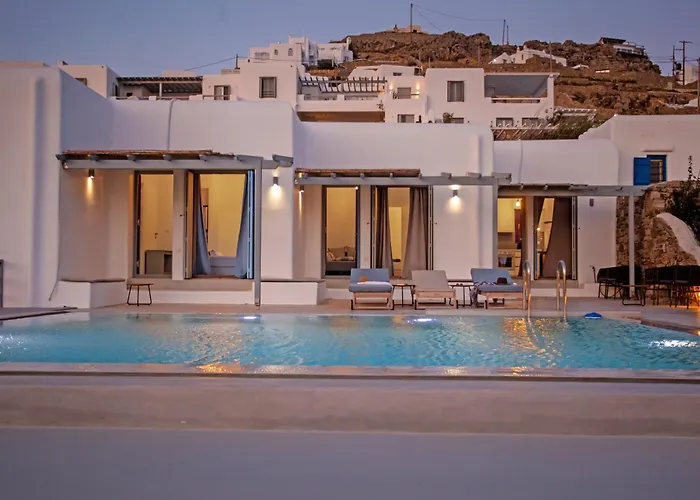 Aqua Breeze Seaview Pool Mykonos Appartement