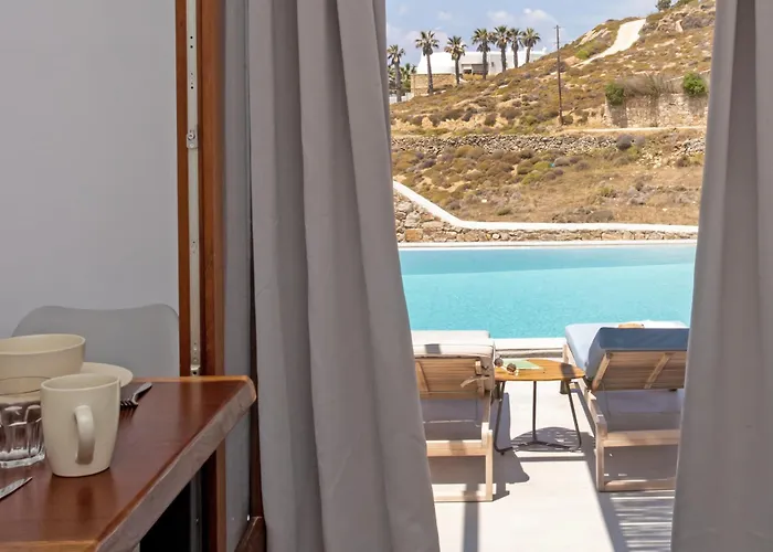 Aqua Breeze Seaview Pool Mykonos Apartamento Mykonos Town